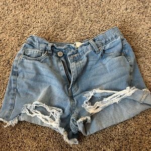 jean shorts